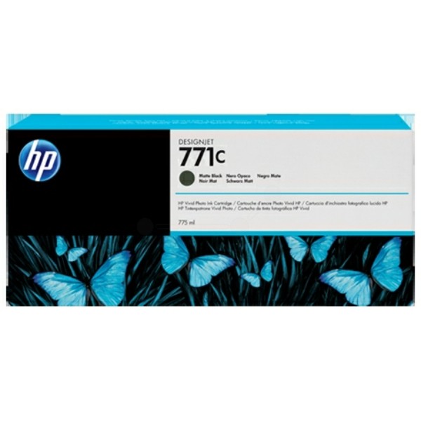 HP Tintenpatrone schwarz matt 771C B6Y07A