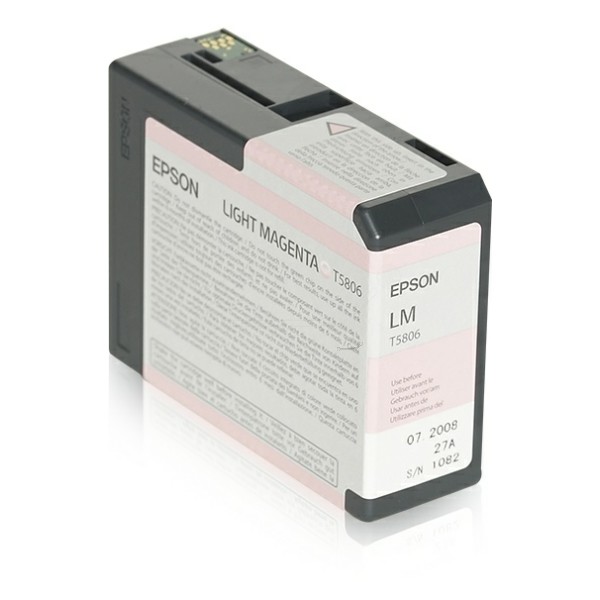 Epson Tintenpatrone magenta hell T5806 C13T580600
