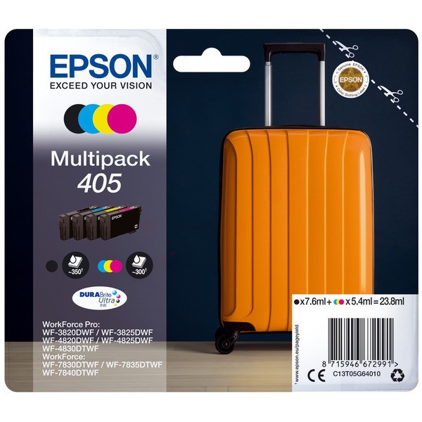 Epson Tintenpatrone MultiPack Bk,C,M,Y 405 C13T05G64010