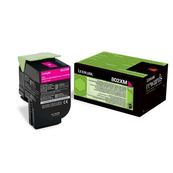 Lexmark Toner-Kit magenta return program 802XM 80C2XM0