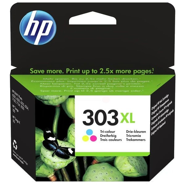 HP Druckkopfpatrone color 303XL T6N03AE