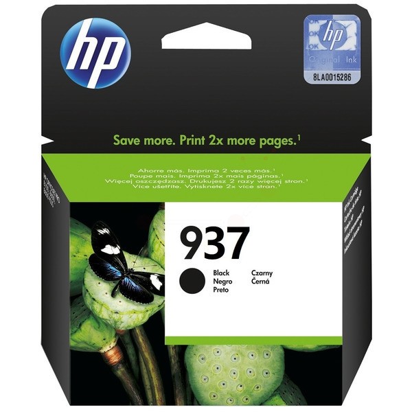 HP Druckkopfpatrone schwarz 937 4S6W5NE