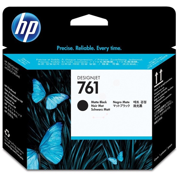 HP Druckkopf schwarz matt 761 CH648A