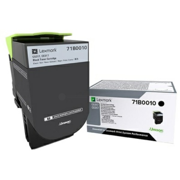 Lexmark Toner-Kit schwarz  71B0010