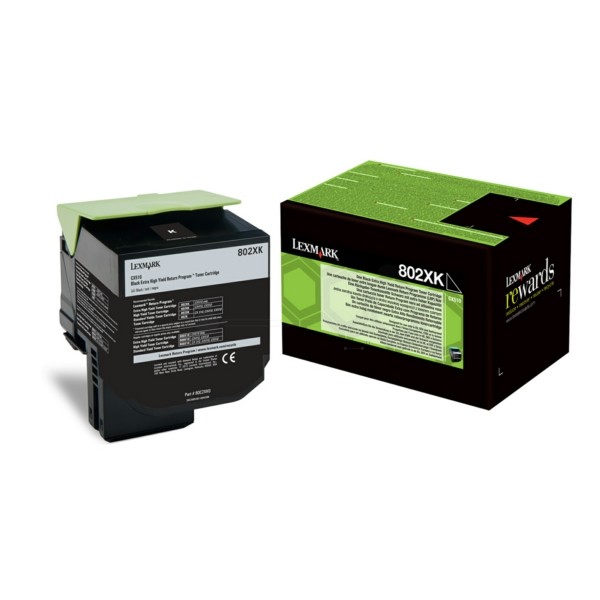 Lexmark Toner-Kit schwarz return program 802XK 80C2XK0