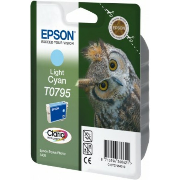 Epson Tintenpatrone cyan hell T0795 C13T07954010