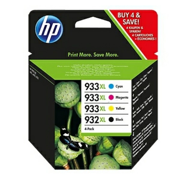 HP Tintenpatrone MultiPack Bk,C,M,Y 932XL933XL C2P42AE