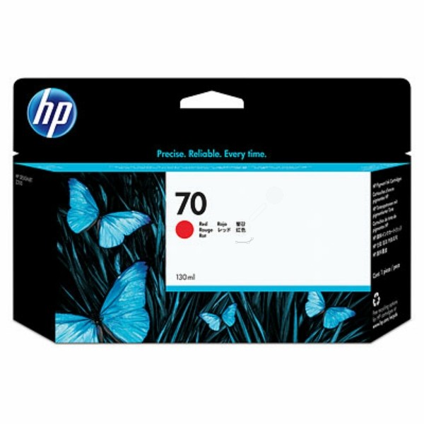 HP Tintenpatrone rot 70 C9456A