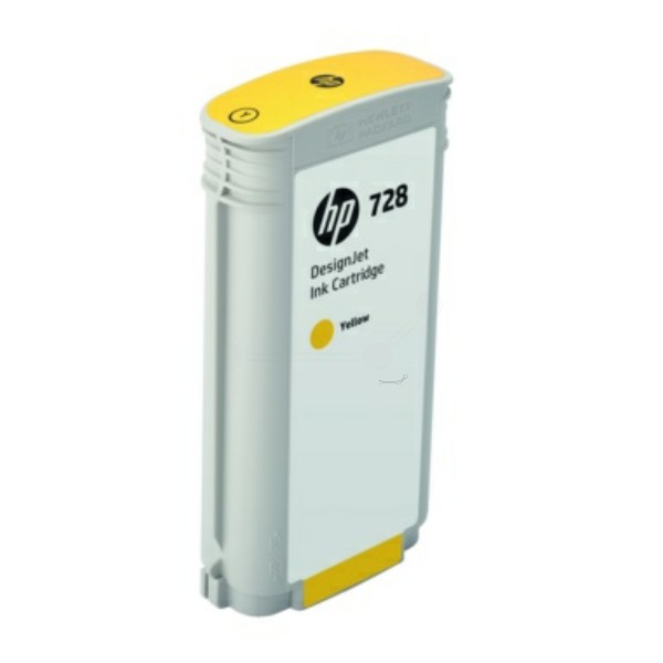 HP Tintenpatrone gelb 728 F9J65A