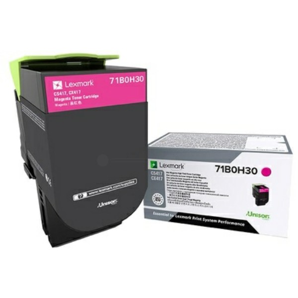 Lexmark Tonerkartusche magenta  71B0H30
