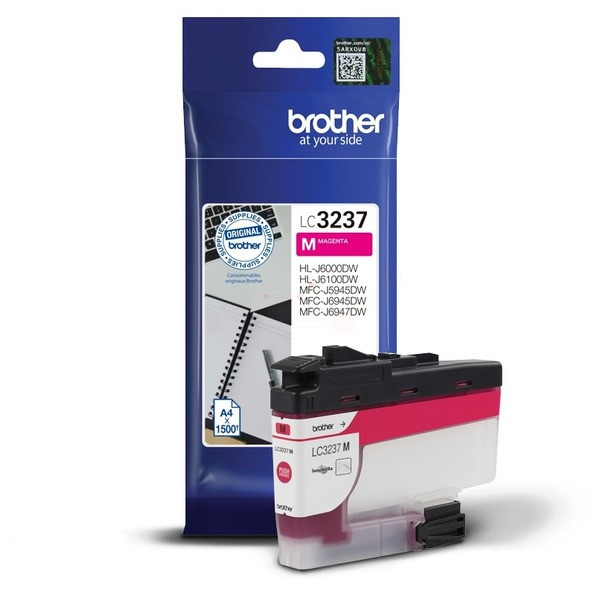 Brother Tintenpatrone magenta  LC3237M
