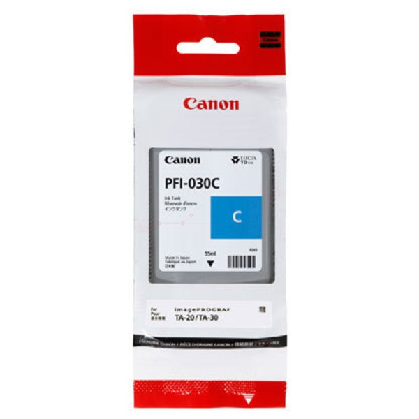 Canon Tintenpatrone cyan PFI-030 C 3490C001