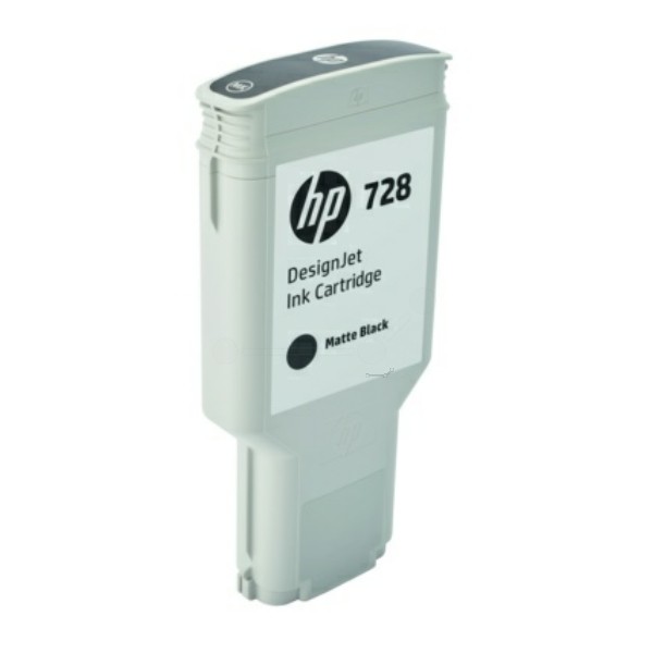 HP Tintenpatrone schwarz matt 728 F9J68A