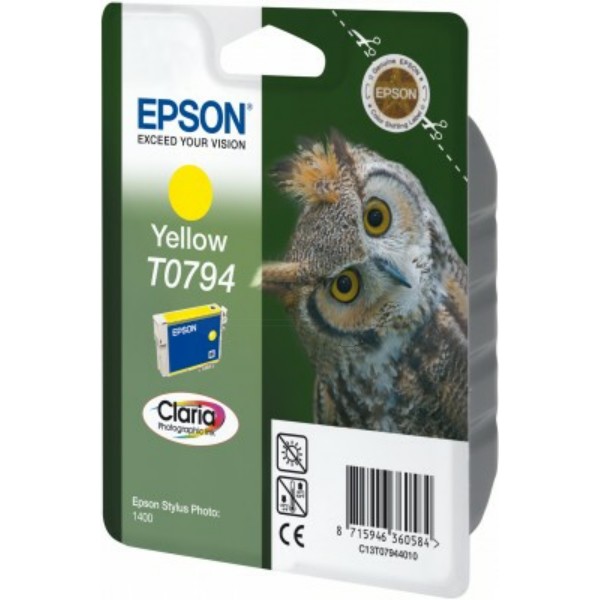 Epson Tintenpatrone gelb T0794 C13T07944010
