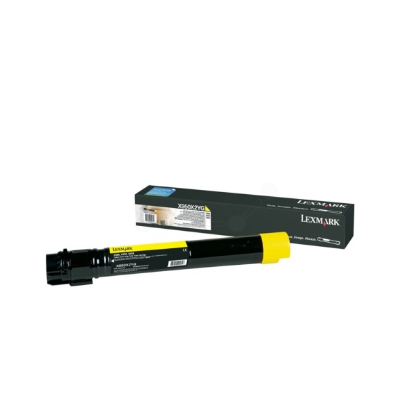 Lexmark Toner gelb  X950X2YG