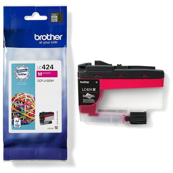 Brother Tintenpatrone magenta  LC424M