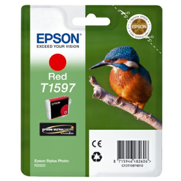 Epson Tintenpatrone rot T1597 C13T15974010