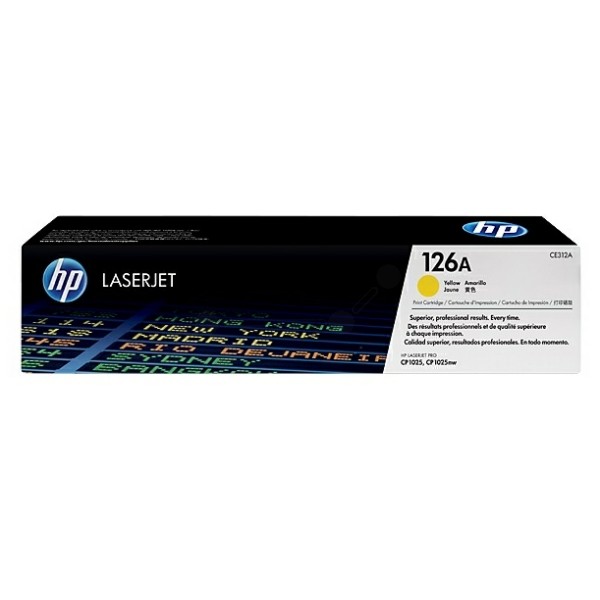HP Toner gelb 126A CE312A