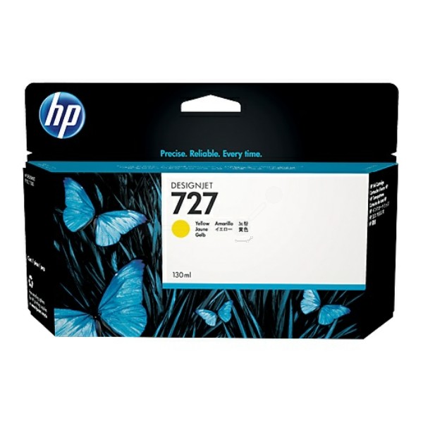 HP Tintenpatrone gelb 727 B3P21A