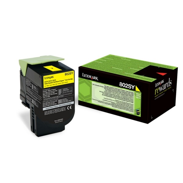 Lexmark Toner-Kit gelb return program 802SY 80C2SY0