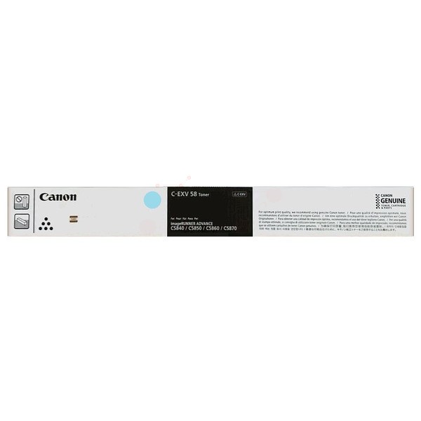 Canon Toner cyan C-EXV 58 C 3764C002
