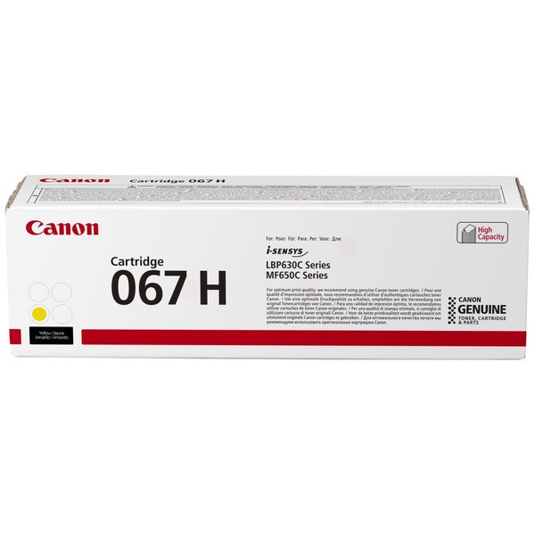 Canon Tonerkartusche gelb High-Capacity 067H 5103C002