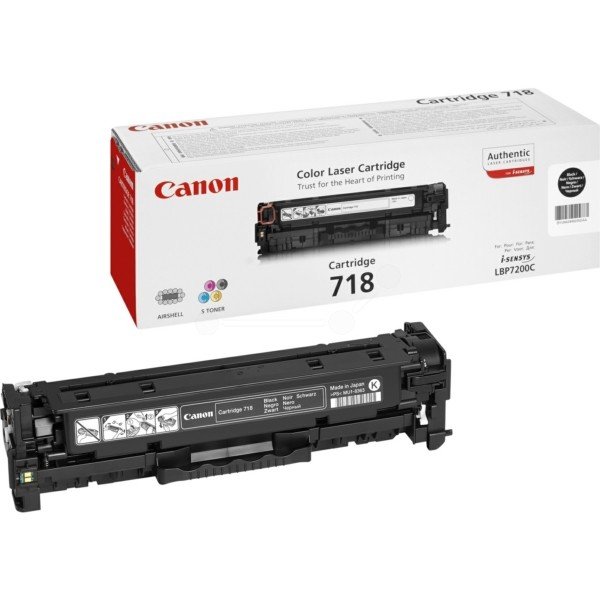 Canon Tonerkartusche schwarz 718BK 2662B002