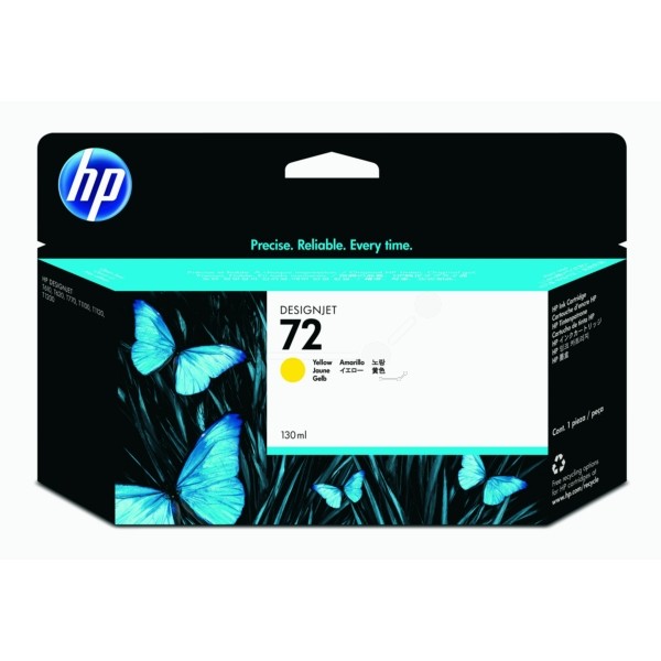 HP Tintenpatrone gelb 72 C9373A