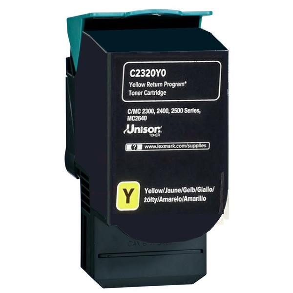 Lexmark Toner-Kit gelb return program  C232HY0
