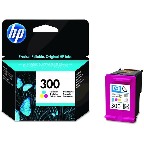 HP Druckkopfpatrone color 300 CC643EE