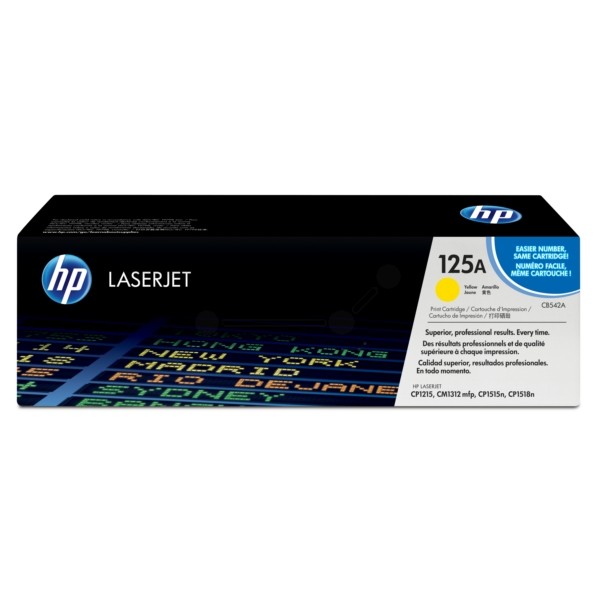 HP Tonerkartusche gelb 125A CB542A
