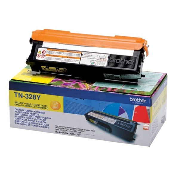Brother Toner gelb  TN328Y