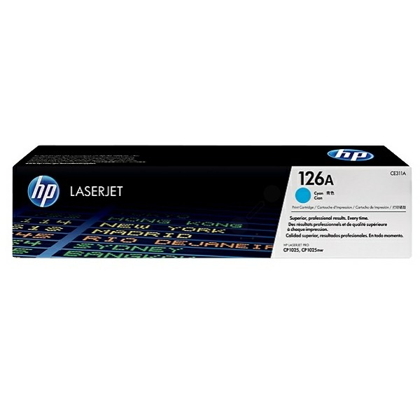 HP Toner cyan 126A CE311A