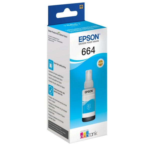 Epson Tintentank cyan T6642 C13T66424A