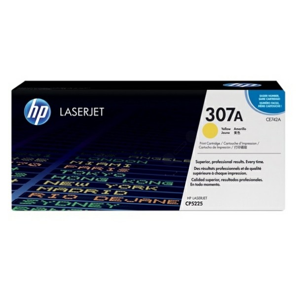 HP Tonerkartusche gelb 307A CE742A