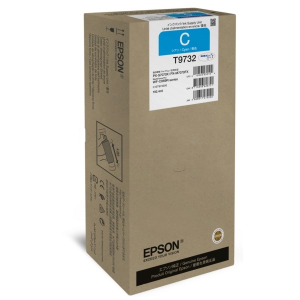 Epson Tintenpatrone cyan T9732 C13T97320N