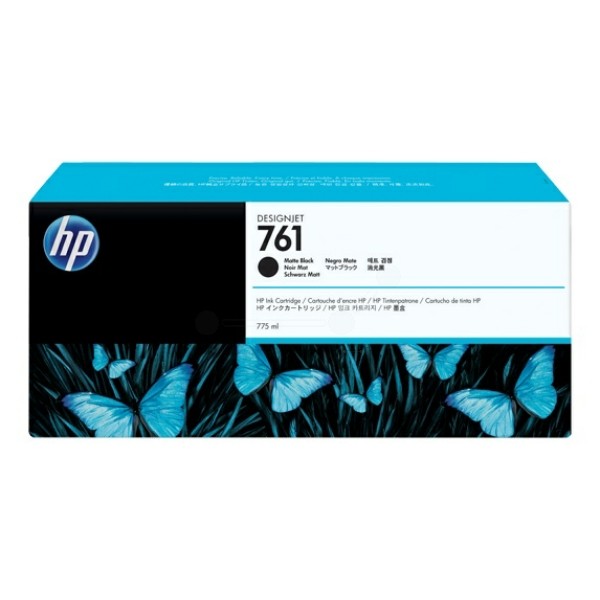 HP Tintenpatrone schwarz matt 761 CM997A
