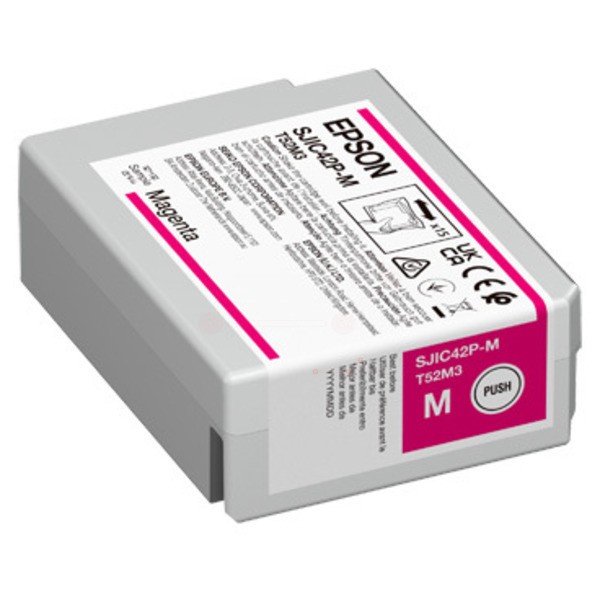 Epson Tintenpatrone magenta SJIC-42-P-M C13T52M340