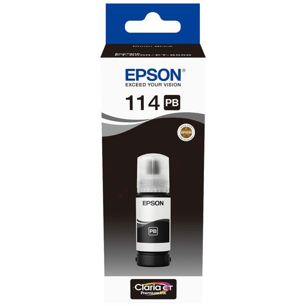 Epson Tintenflasche schwarz foto 114 C13T07B140