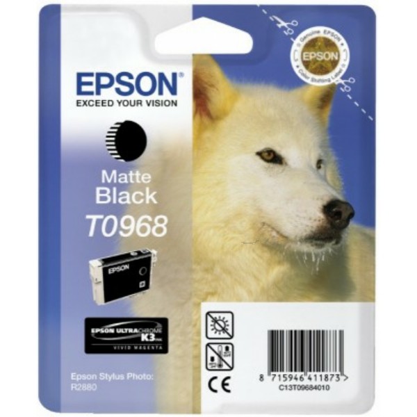 Epson Tintenpatrone schwarz matt T0968 C13T09684010