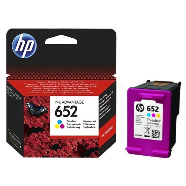 HP Druckkopfpatrone color 652 F6V24AE