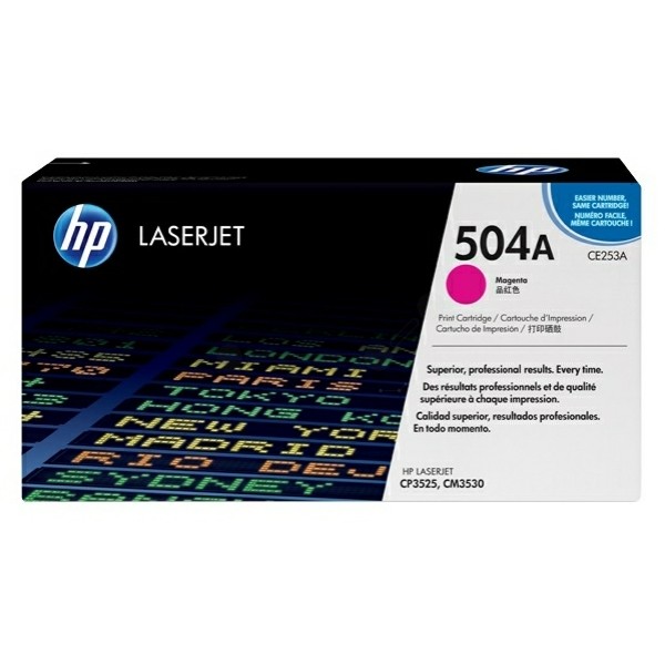 HP Tonerkartusche magenta 504A CE253A