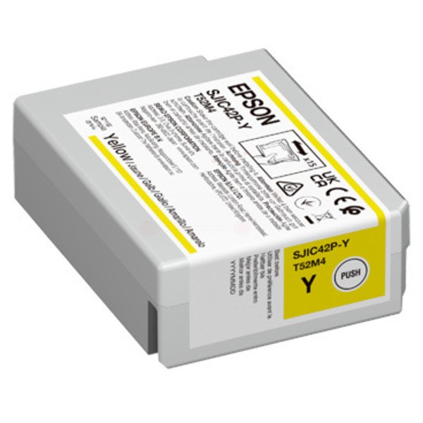 Epson Tintenpatrone gelb SJIC-42-P-Y C13T52M440