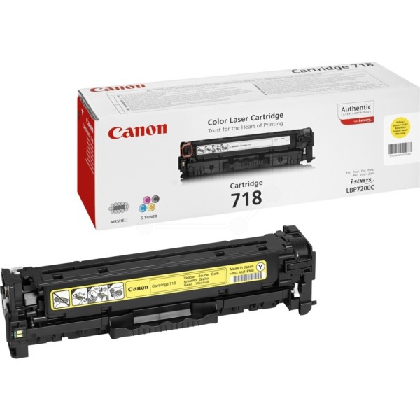 Canon Tonerkartusche gelb 718Y 2659B002