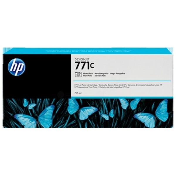 HP Tintenpatrone schwarz foto 771C B6Y13A