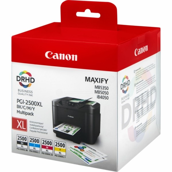 Canon Tintenpatrone MultiPack Bk,C,M,Y PGI-2500 XLBKCMY 9254