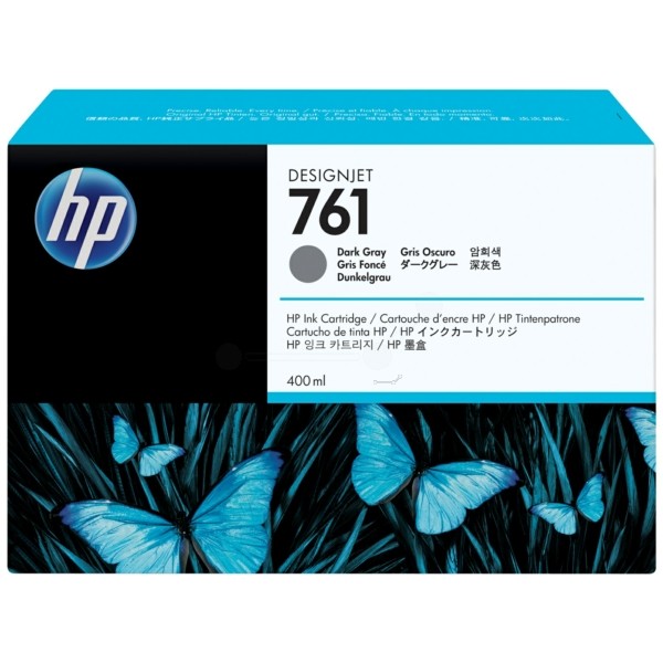 HP Tintenpatrone grau dunkel 761 CM996A