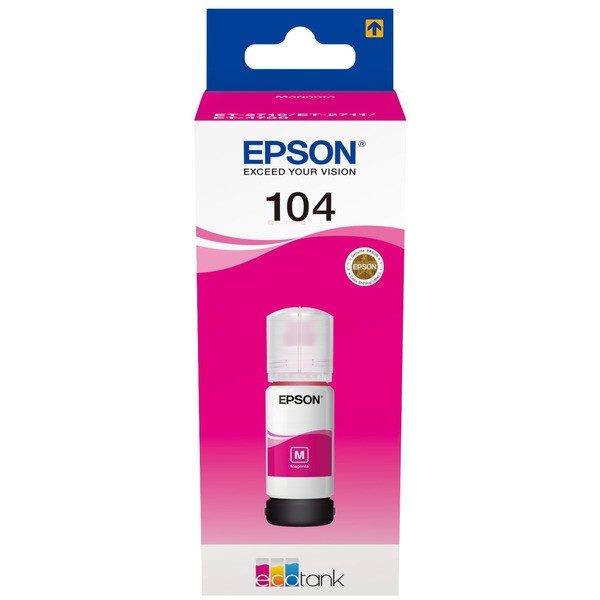 Epson Tintenpatrone magenta 104 C13T00P340