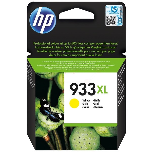 HP Tintenpatrone gelb 933XL CN056AE