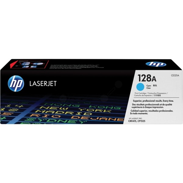 HP Toner cyan 128A CE321A